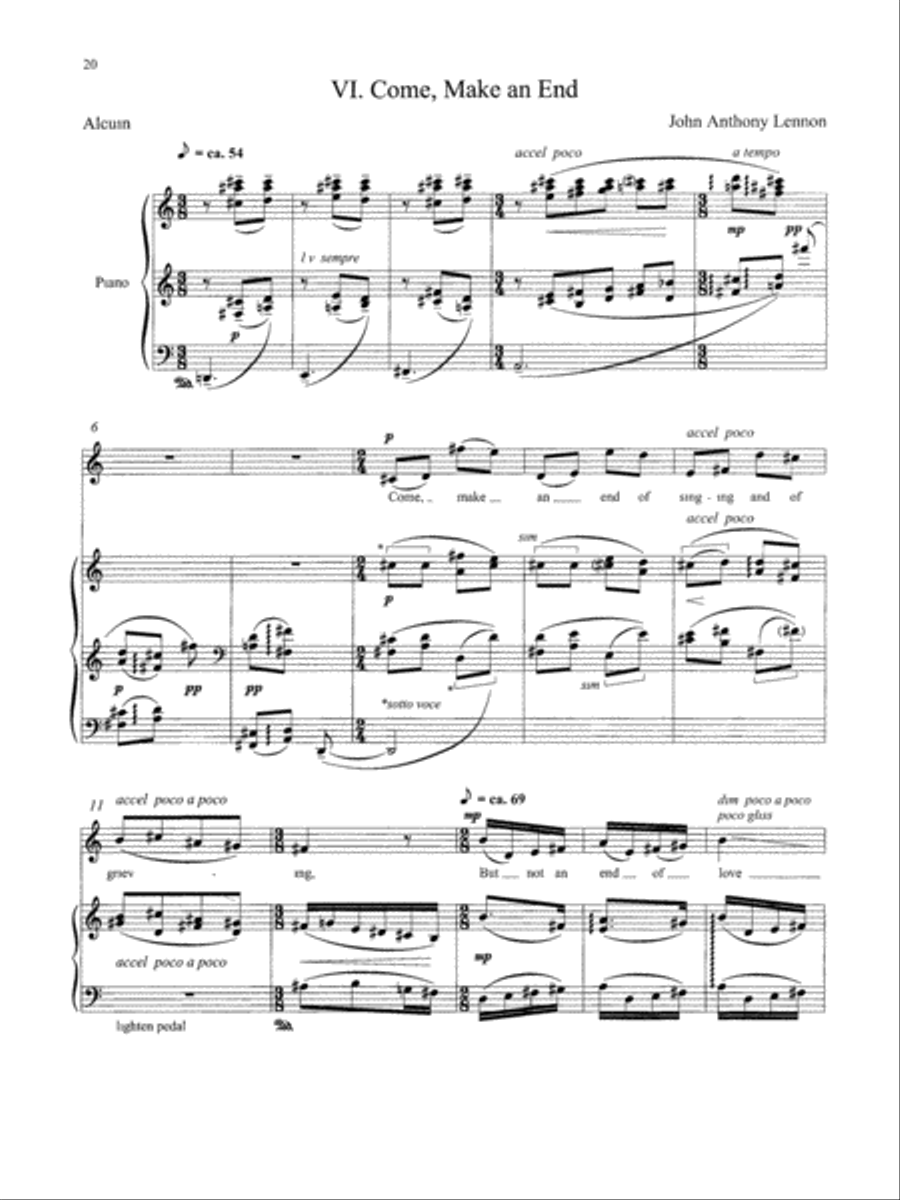 Seven Translations High Voice scores gallery preview page 12