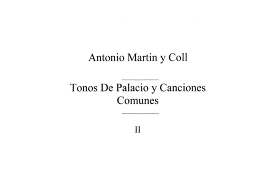 Tonos De Palacio Vol.2