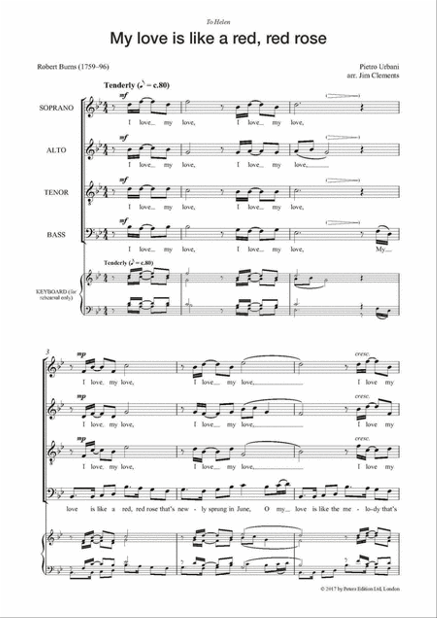 VOCES8 A Cappella Songbook 2 -- 8 Songs for 4-part Vocal Groups 4-Part scores gallery preview page 6
