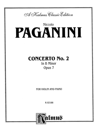 Book cover for Paganini: Concerto No. 2 in B Minor, Op. 7