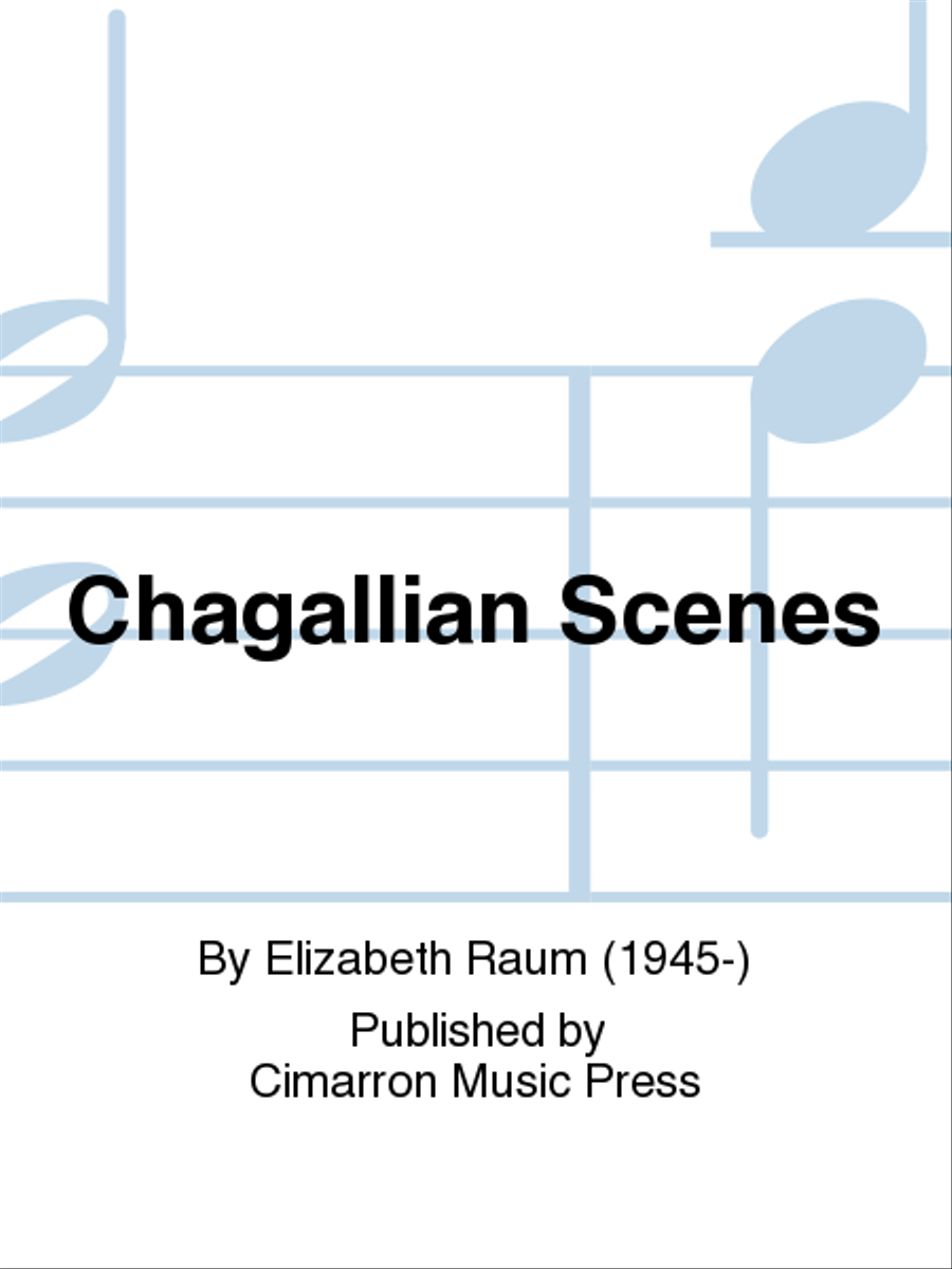 Chagallian Scenes Euphonium scores gallery preview page 1