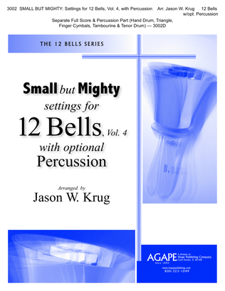 Book cover for Small But Mighty Vol 4 for 12 Bells with Percussion-Digital Download