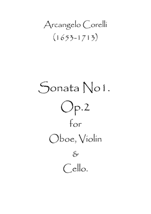 Book cover for Sonata No.1 Op.2