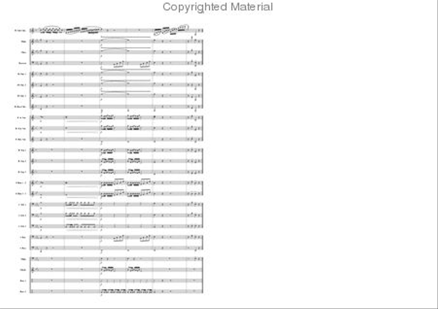Dancing Ebony Concert Band scores gallery preview page 11