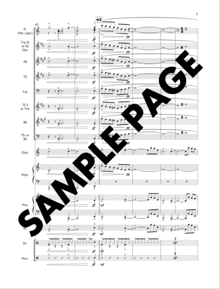 Lir Illir Big Band scores gallery preview page 8
