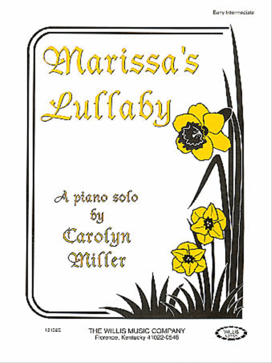 Book cover for Marissa's Lullaby