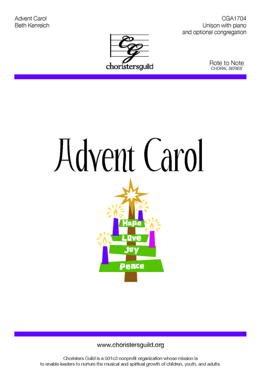 Advent Carol (Unison)