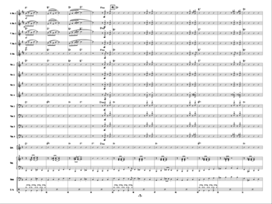 Herdin' Cats Herdin' Cats Jazz Ensemble scores gallery preview page 6