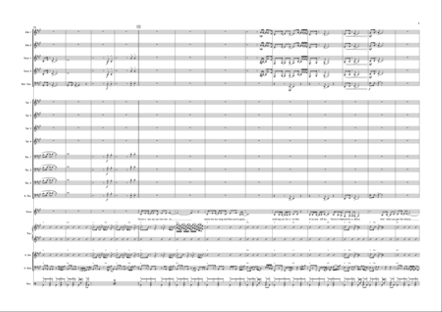 Dancing Queen Jazz Ensemble scores gallery preview page 5