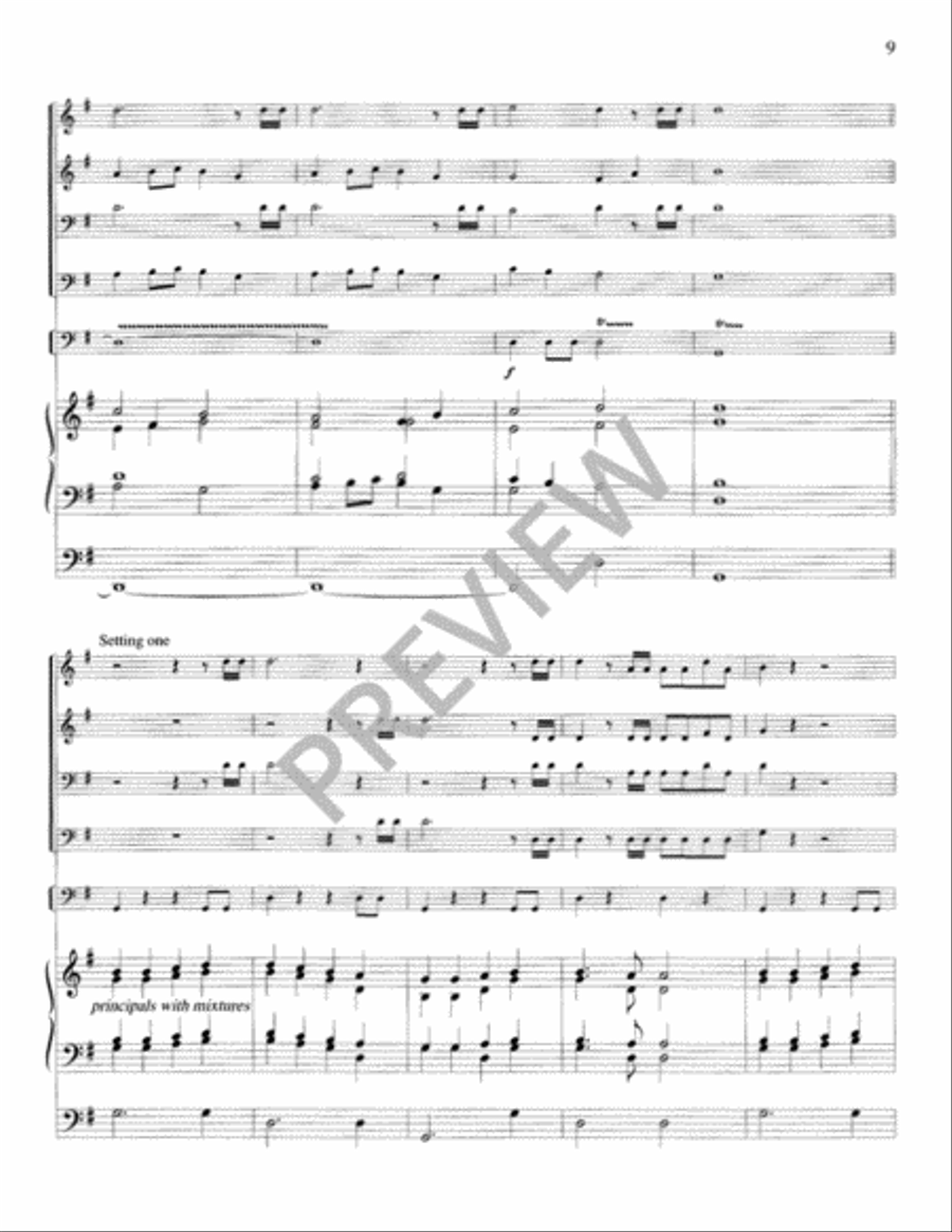 Festival Hymns for Organ, Brass, and Timpani - Volume 2, Easter Trombone scores gallery preview page 11
