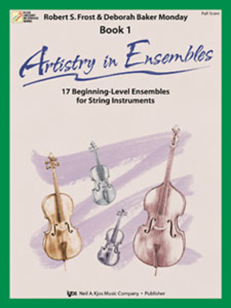 Artistry In Ensembles, Book 1 - Score