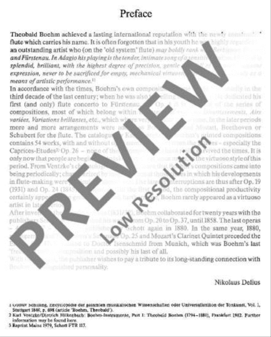 Elégie Ab major Flute Solo scores gallery preview page 3