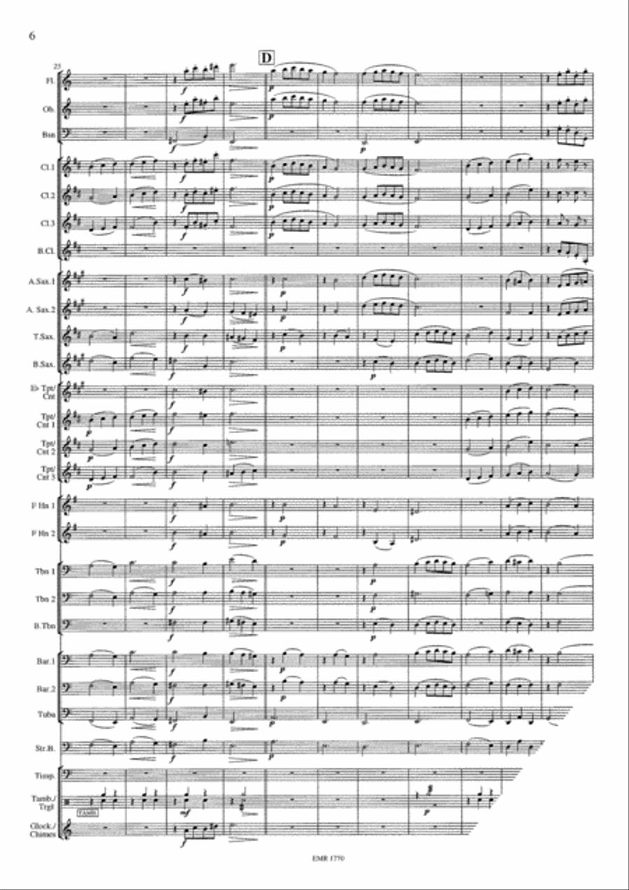 Merry Christmas Concert Band scores gallery preview page 7