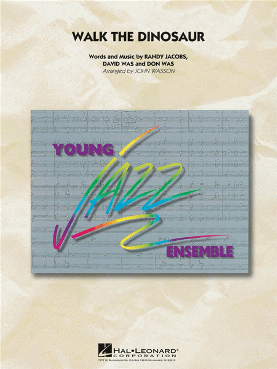 Walk the Dinosaur Jazz Ensemble scores gallery preview page 1