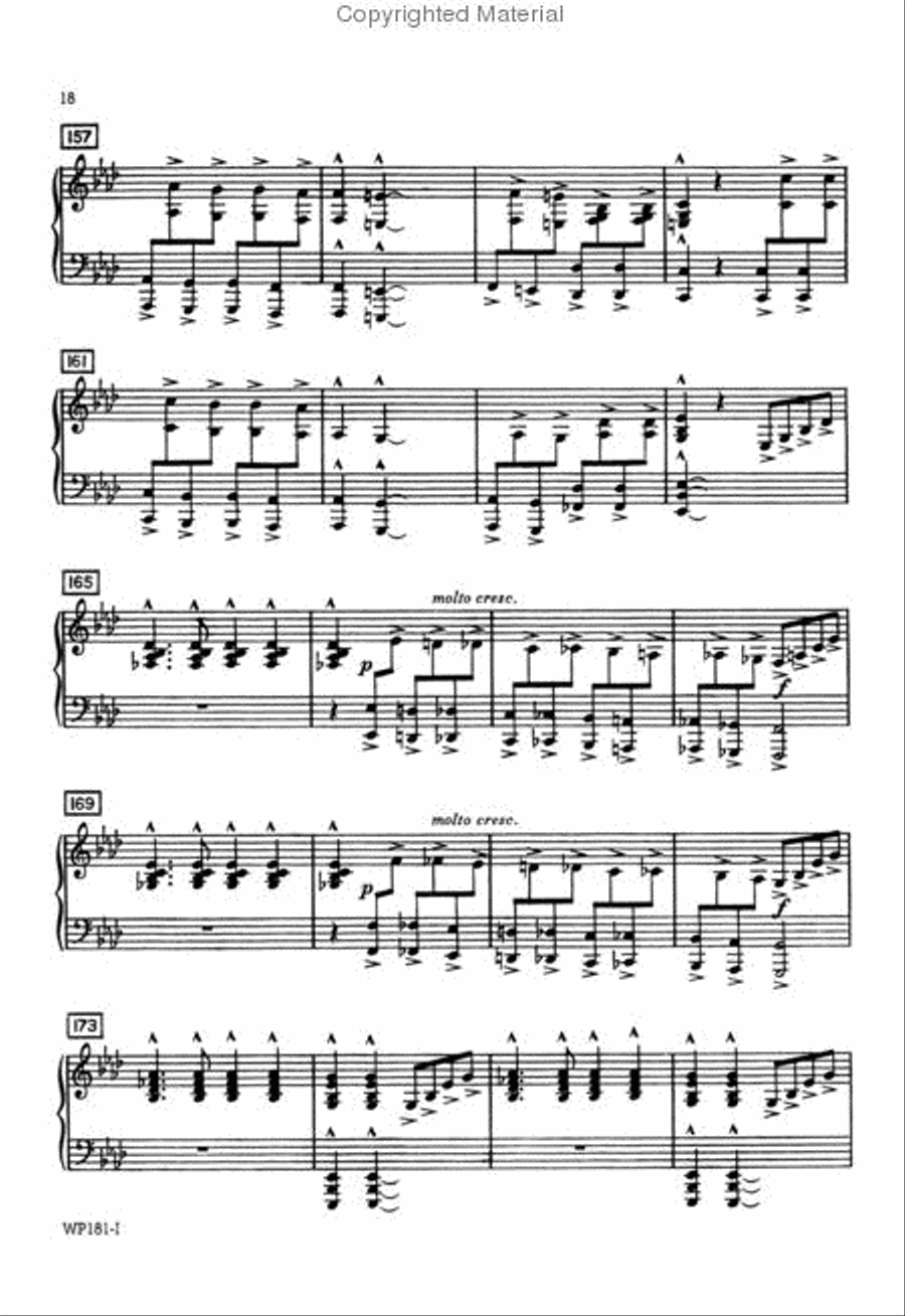 The Stars and Stripes Forever Piano scores gallery preview page 3