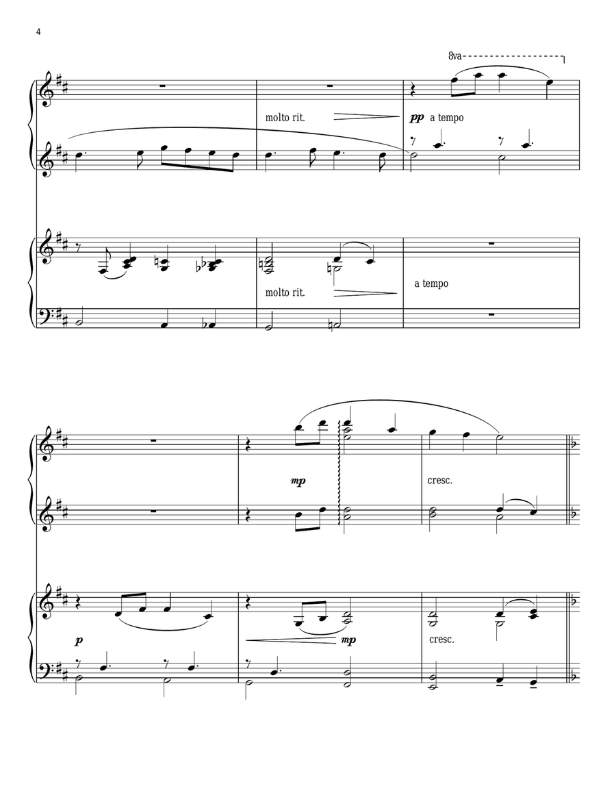 As The Deer (arr. Phillip Keveren) Piano Duet scores gallery preview page 4
