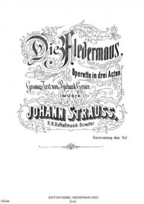 Book cover for Die Fledermaus