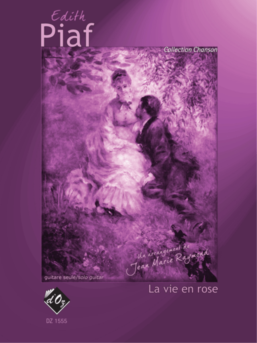 La vie en rose La vie en rose Classical Guitar scores gallery preview page 1