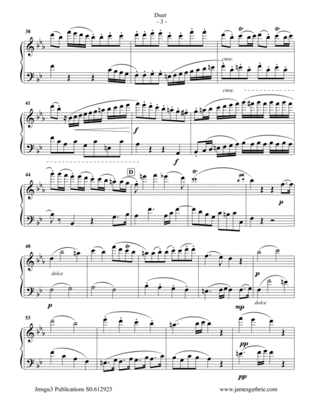 Beethoven: Duet WoO 27 No. 3 for Alto Flute & Cello image number null