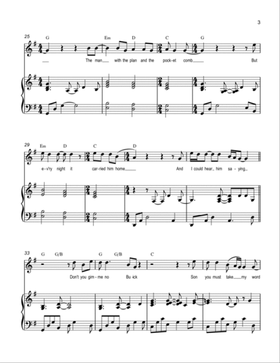 Silver Thunderbird Silver Thunderbird Voice scores gallery preview page 3