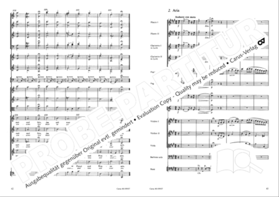 From heav'n on high (Vom Himmel hoch) SSATB scores gallery preview page 23
