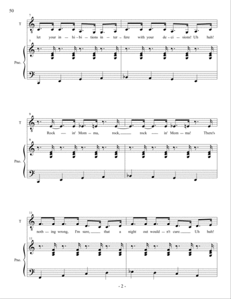 Rockin' Momma Voice scores gallery preview page 2