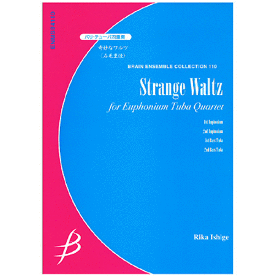 Strange Waltz - Euphonium & Tuba Quartet Tuba Quartet scores gallery preview page 1