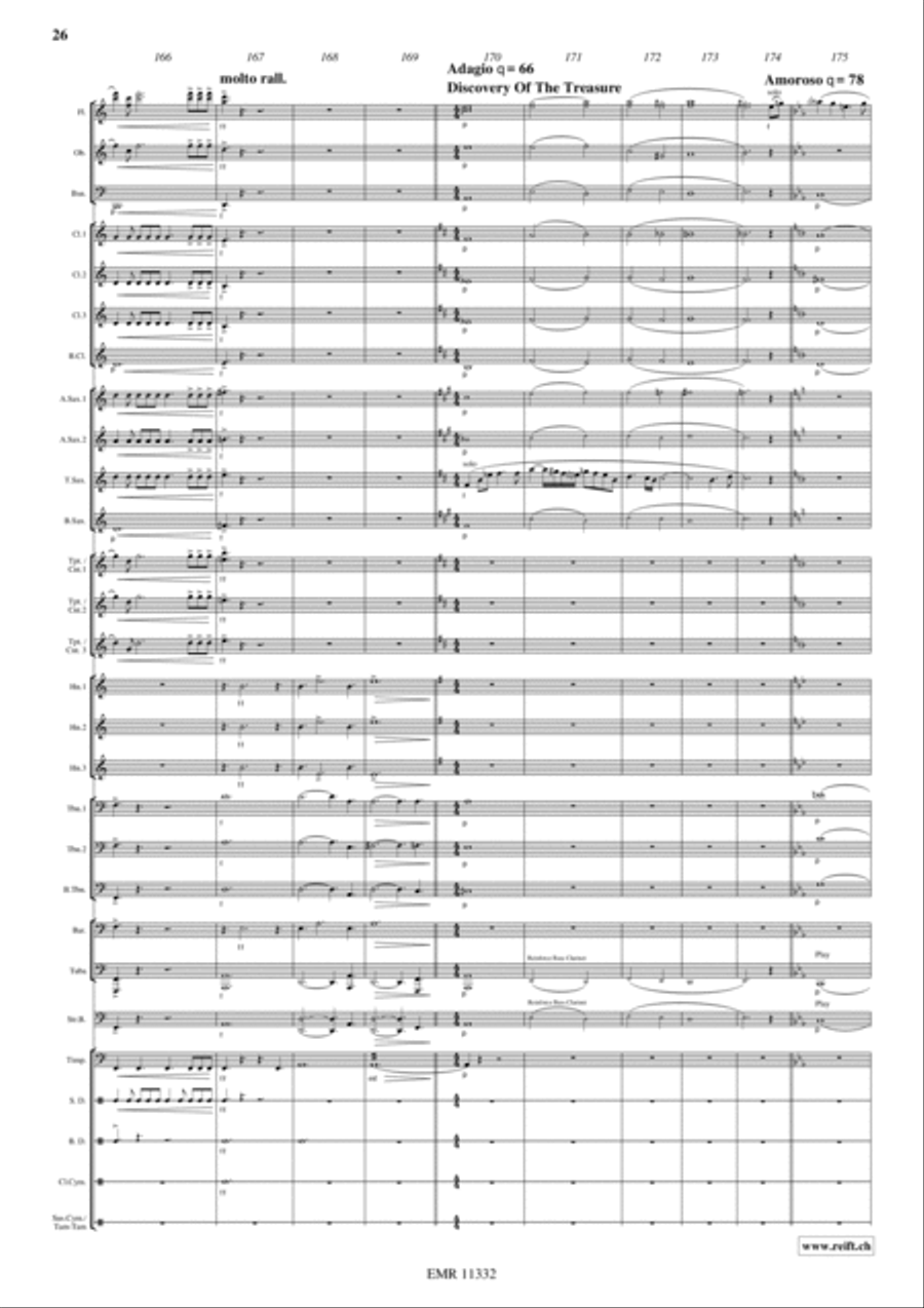 Cutthroat Island Cutthroat Island Concert Band scores gallery preview page 27