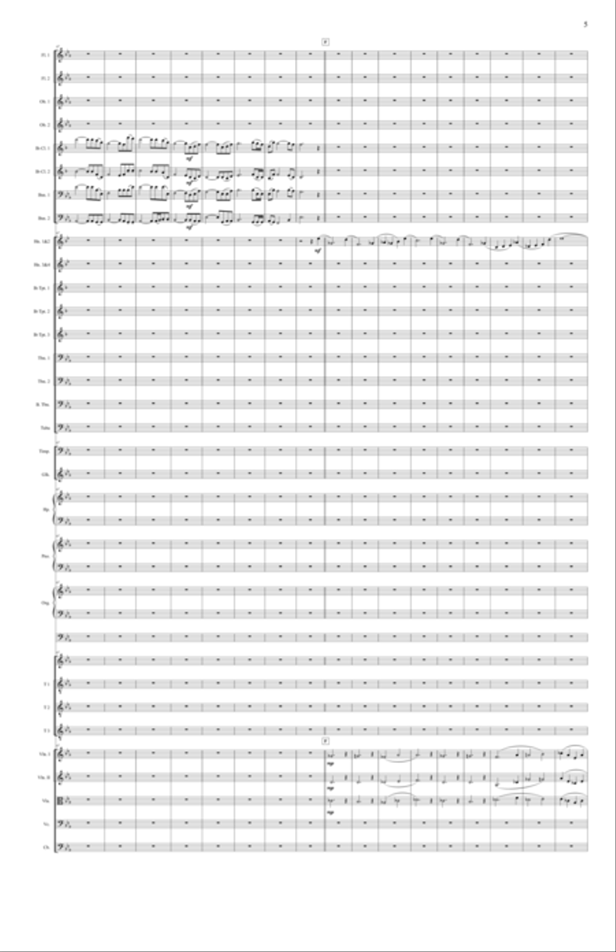 Praise and Glory Full Orchestra scores gallery preview page 5