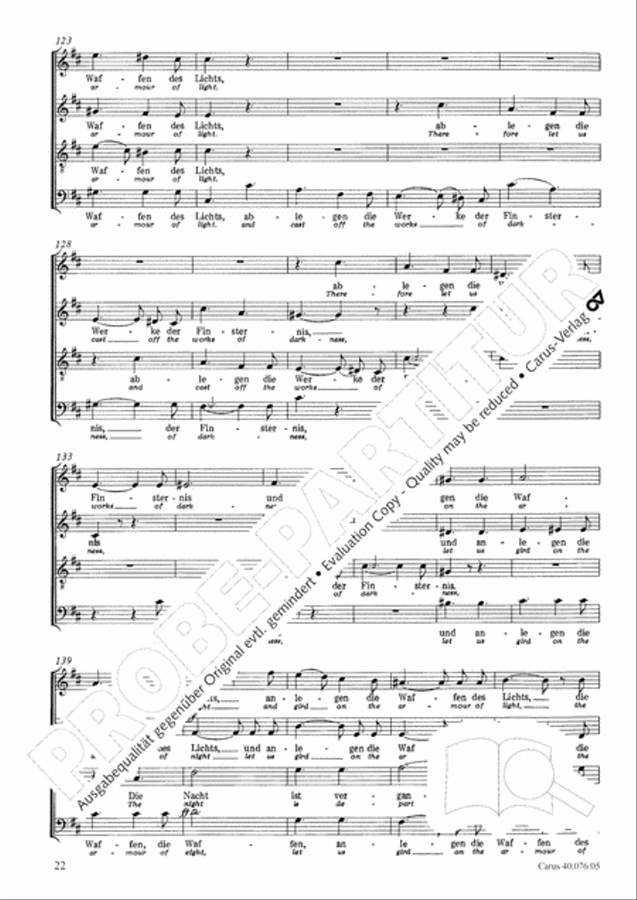 Hymn of Praise, MWV A 18 Hymn of Praise, MWV A 18 SSAATB scores gallery preview page 24
