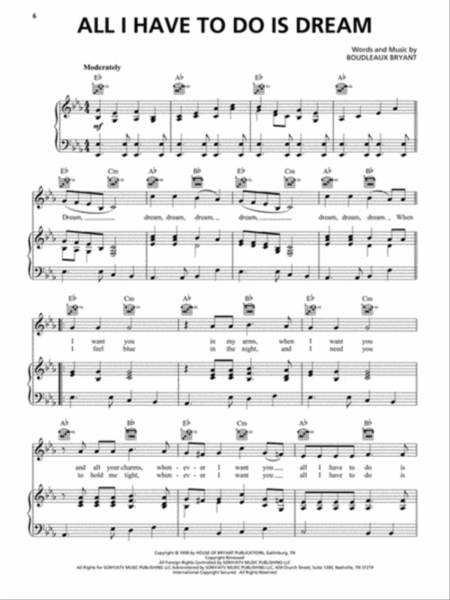 100 Rock 'n' Roll Standards Piano, Vocal, Guitar scores gallery preview page 5