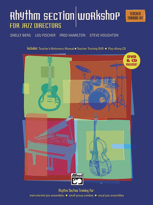 Book cover for Rhythm Section Workshop for Jazz Directors - Teacher's Training Kit (Book, CD and DVD)