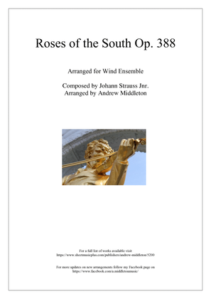 Book cover for Roses of the South for Wind Ensemble