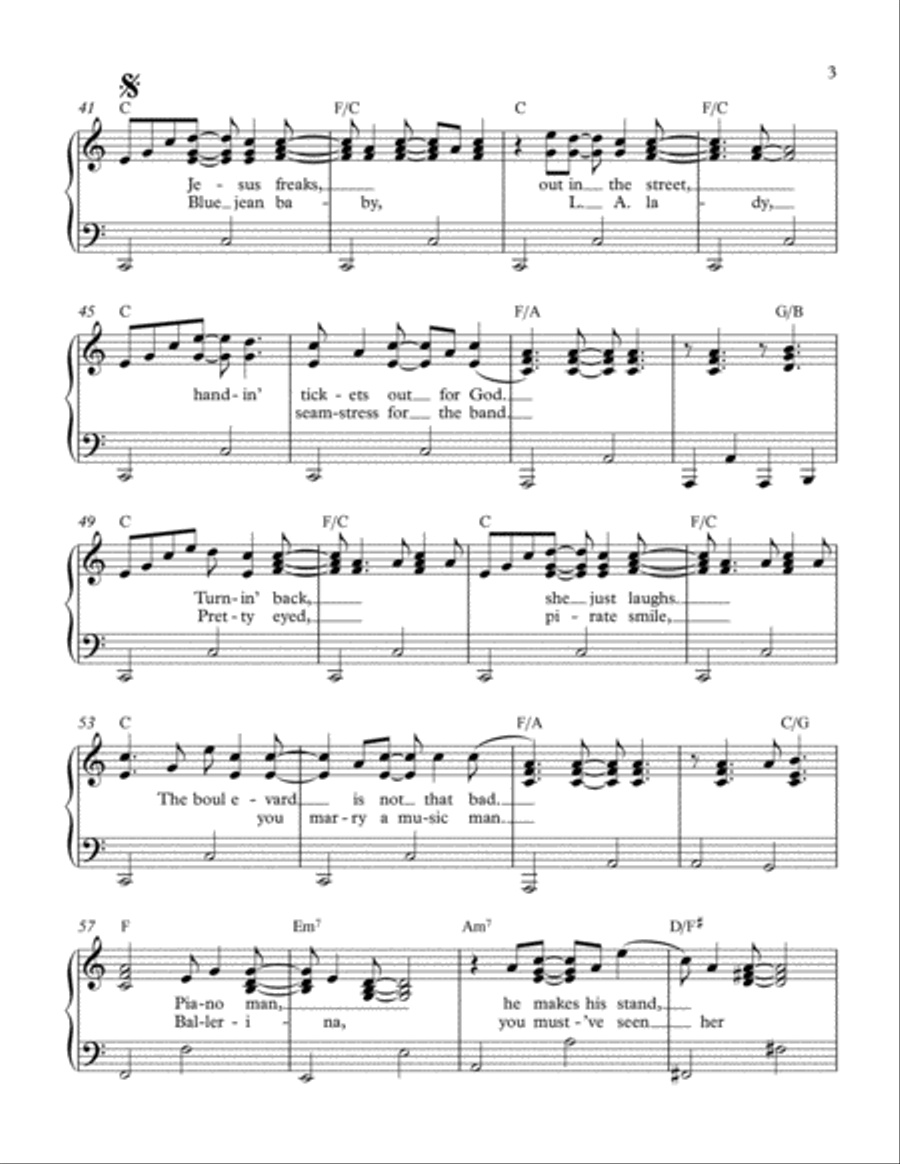 Tiny Dancer Voice scores gallery preview page 3