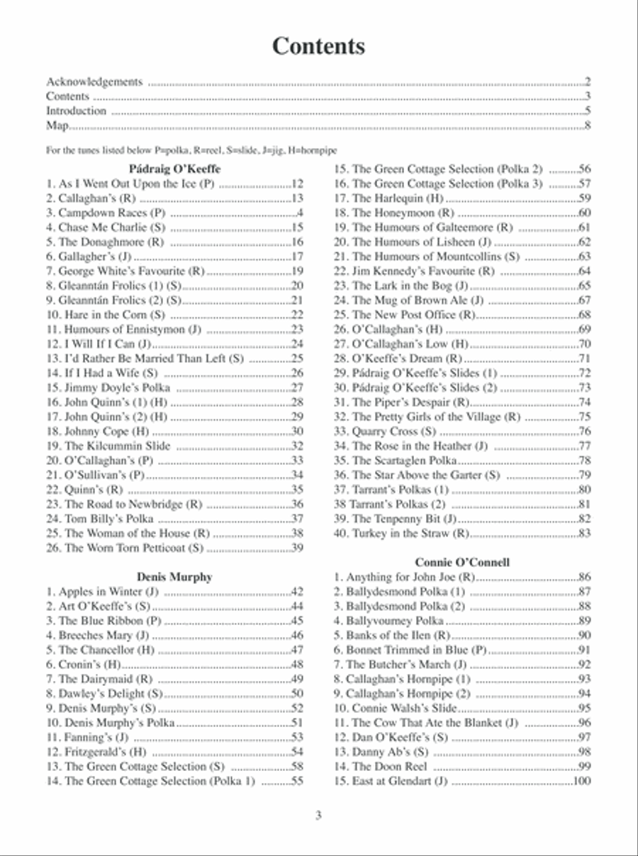 Irish Fiddle Music from Counties Cork and Kerry Violin scores gallery preview page 4