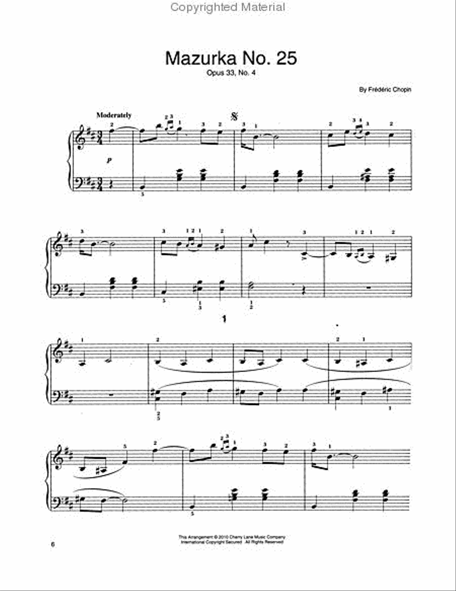 Chopin for Easy Piano Chopin for Easy Piano Easy Piano scores gallery preview page 3