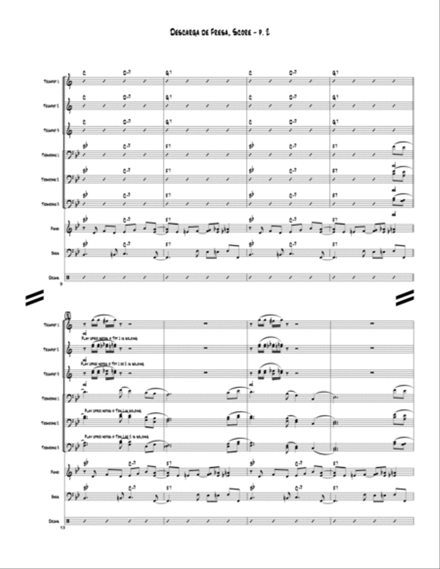 Descarga de Fresa Brass Ensemble scores gallery preview page 3