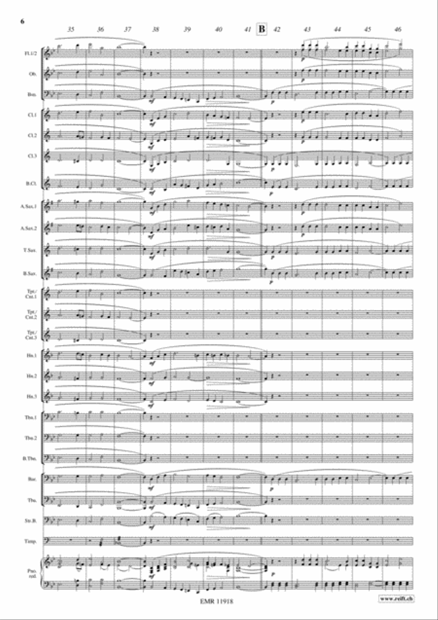 How Great Thou Art How Great Thou Art Concert Band scores gallery preview page 7