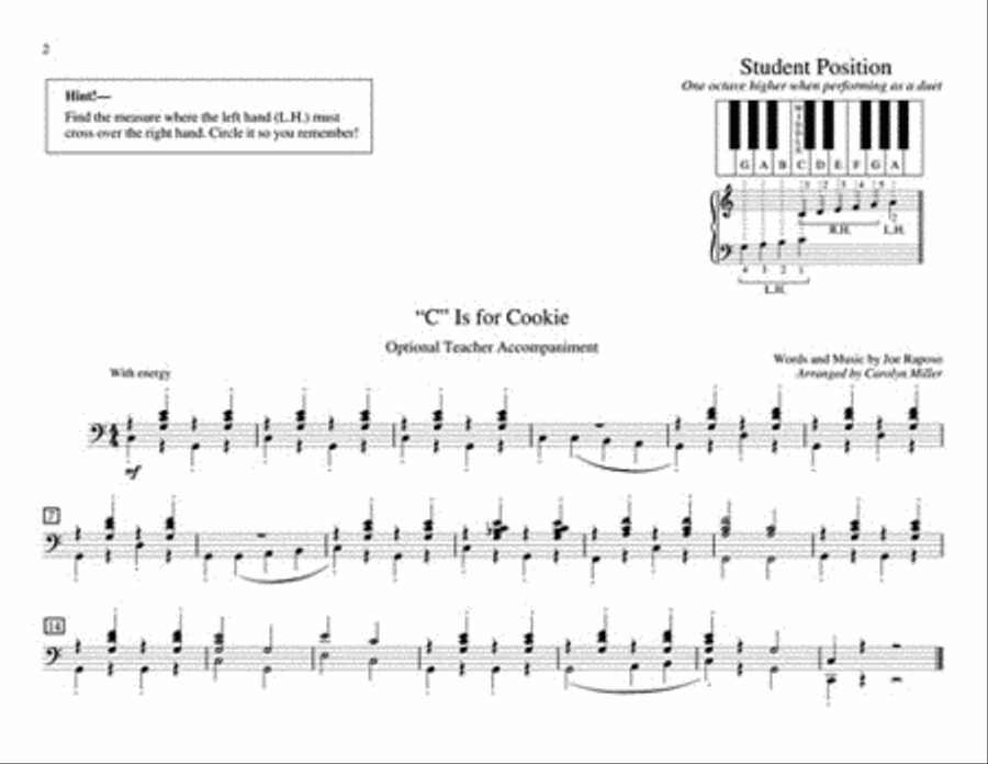 Teaching Little Fingers to Play Children's Songs Piano Method scores gallery preview page 3