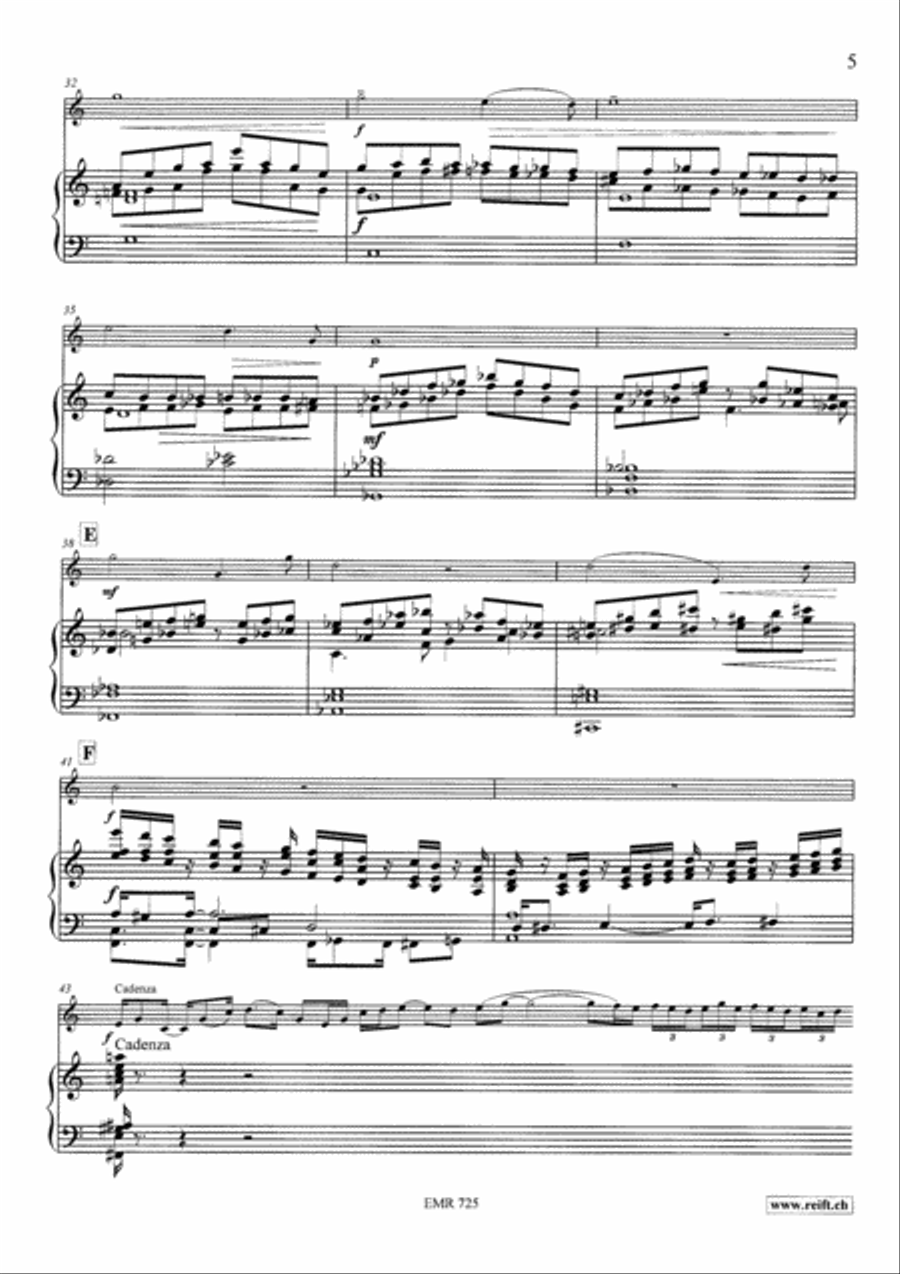 Andante et a la musette Piano Accompaniment scores gallery preview page 5
