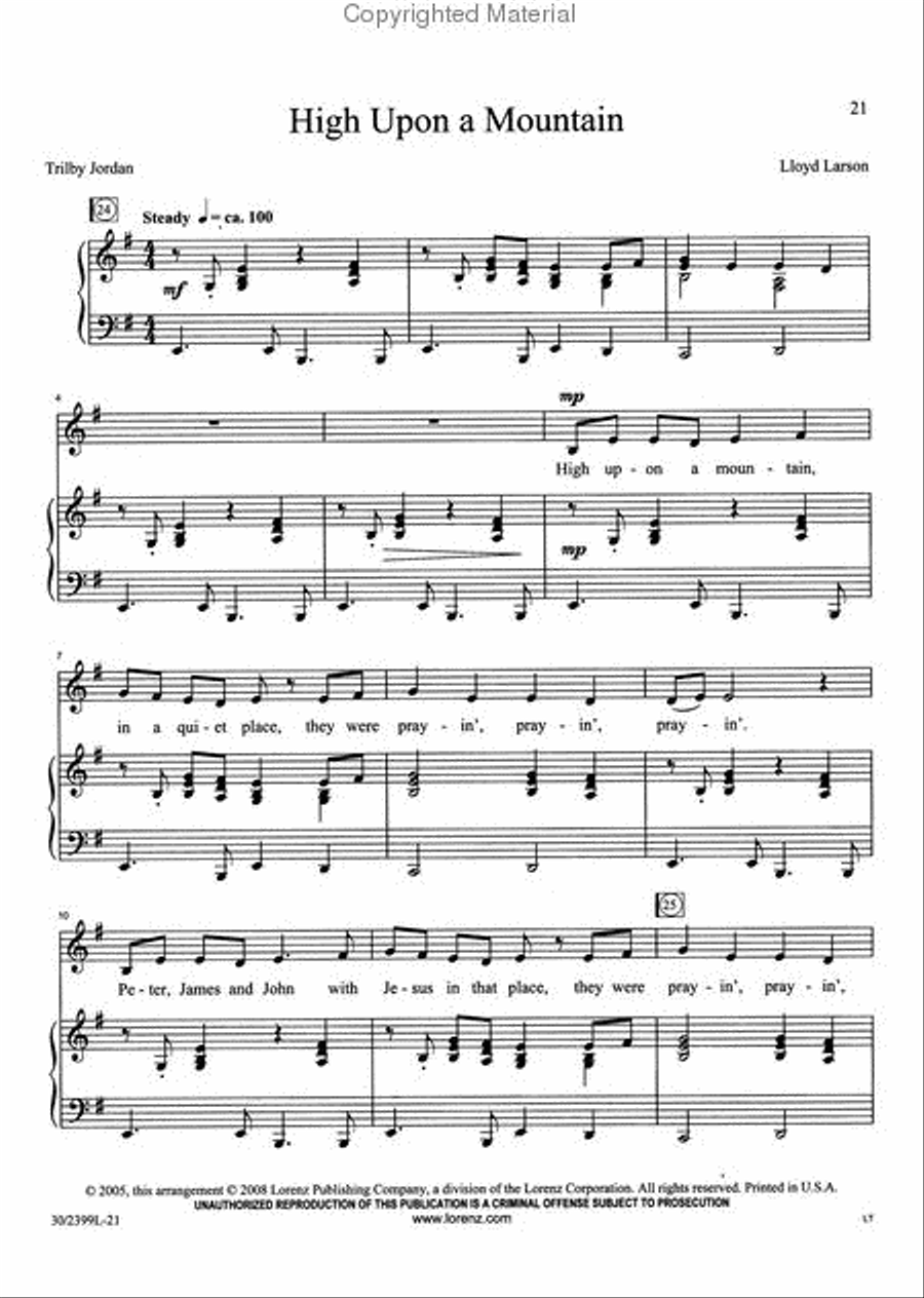Seasons of Praise Seasons of Praise Medium Voice scores gallery preview page 4
