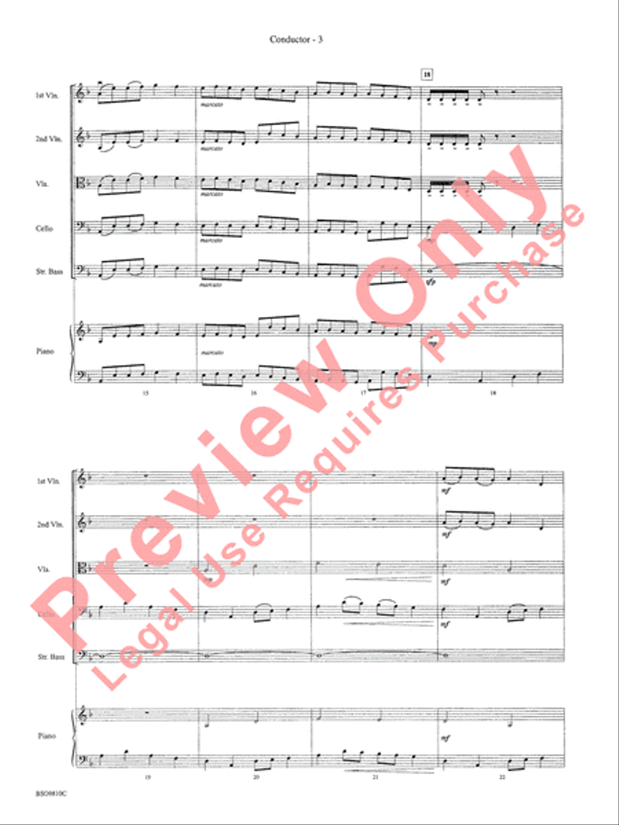 Ancient Ritual Ancient Ritual String Orchestra scores gallery preview page 6