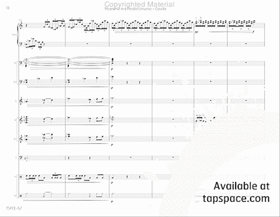 Meanwhile in a Parallel Universe Redux Percussion Ensemble scores gallery preview page 23