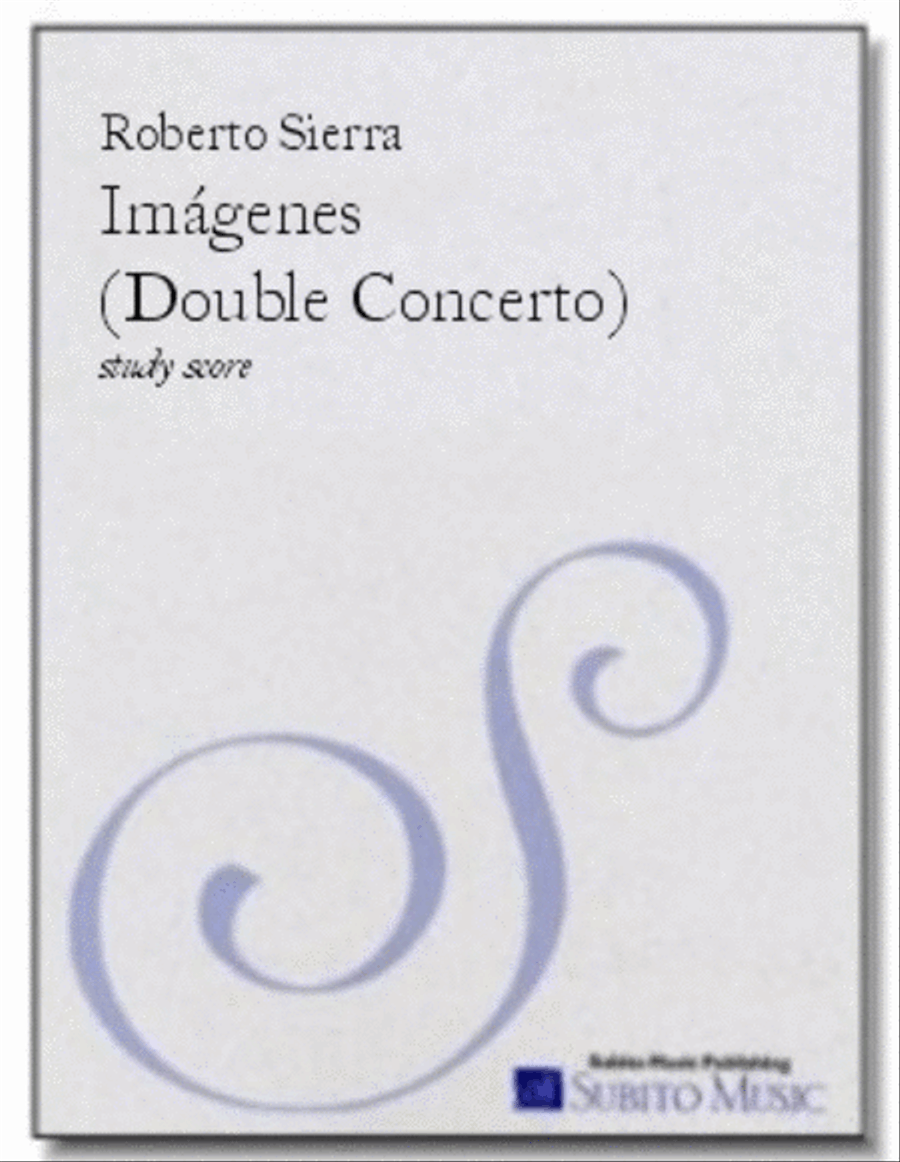 Imágenes (Double Concerto) Orchestra scores gallery preview page 1