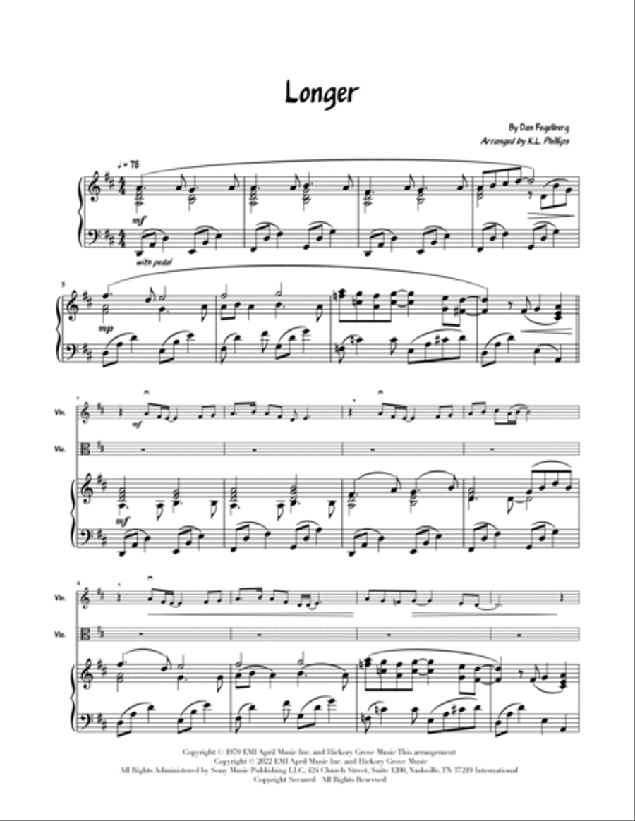 Longer String Duet scores gallery preview page 2