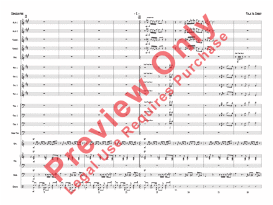 Talk Is Cheep Jazz Ensemble scores gallery preview page 5