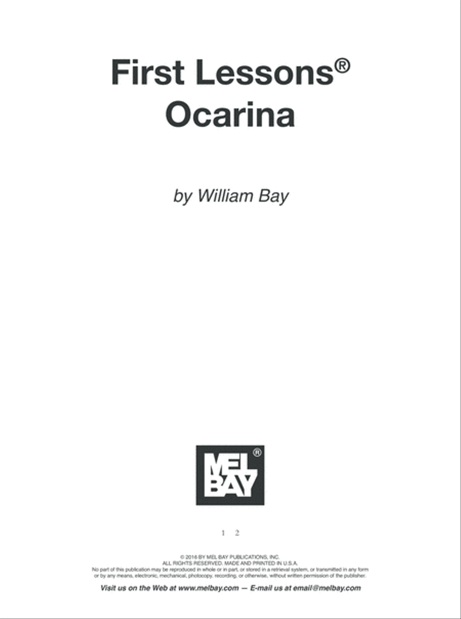 First Lessons Ocarina First Lessons Ocarina Ocarina scores gallery preview page 2