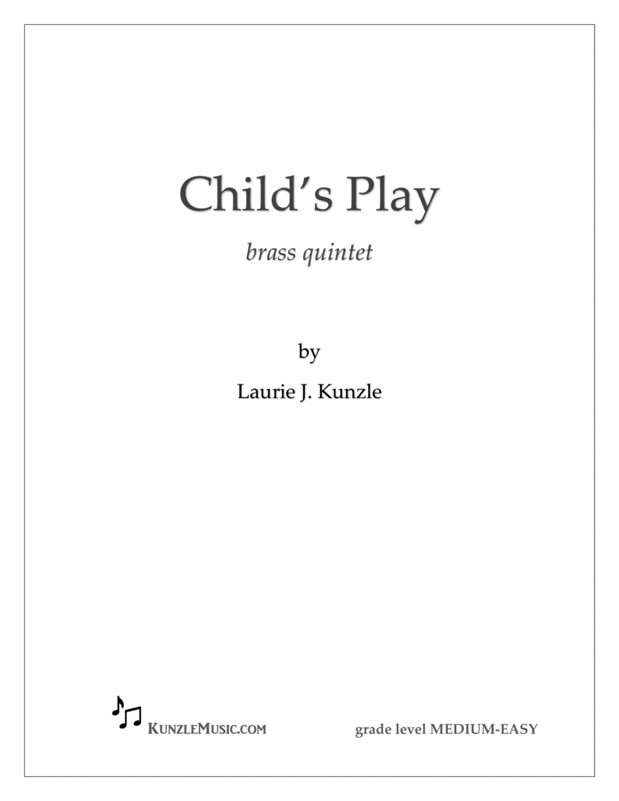 CHILD'S PLAY Brass Ensemble scores gallery preview page 1