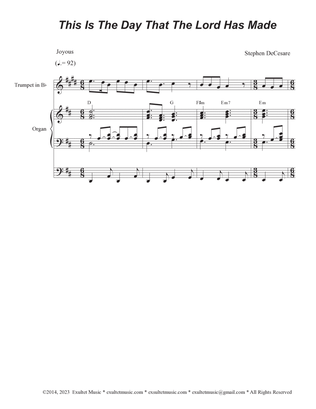 This Is The Day That The Lord Has Made (Vocal Quartet - (SATB)