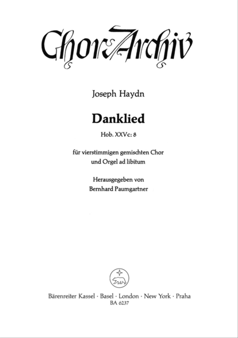 Danklied 